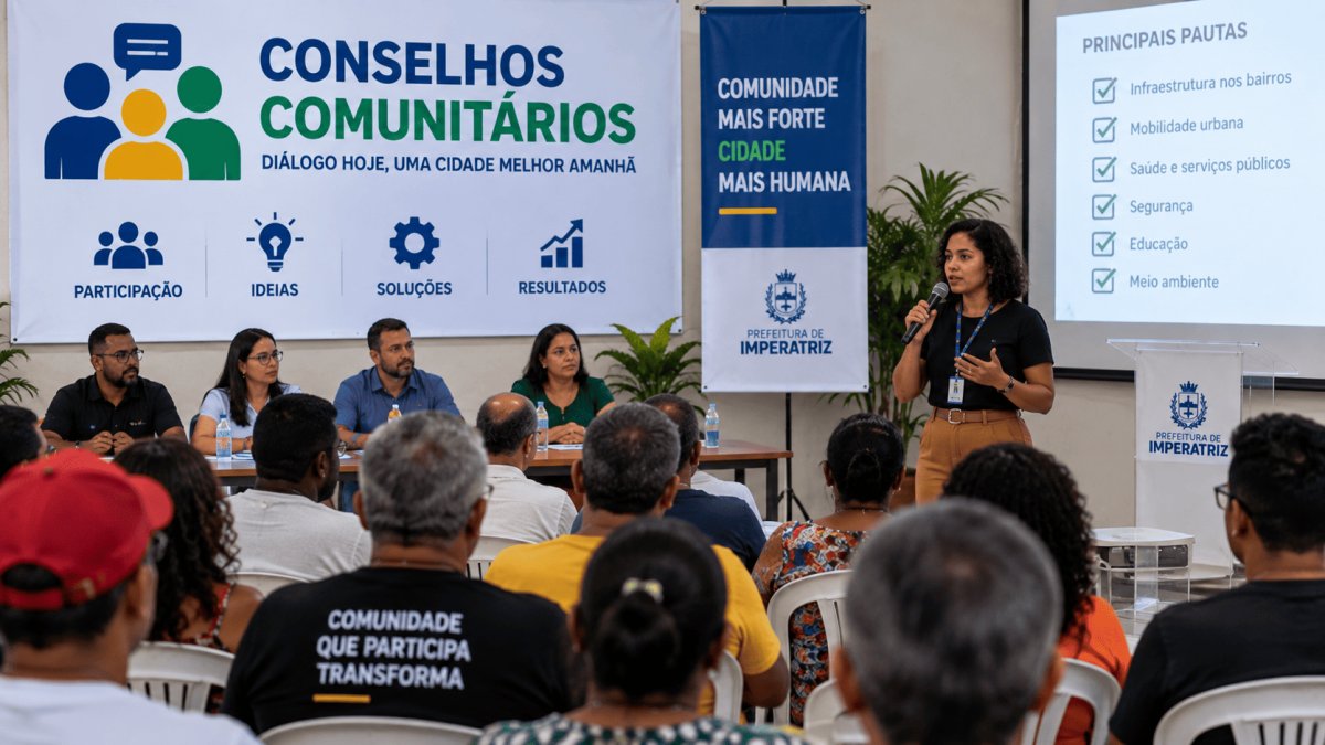 Conselhos comunitários organizam nova rodada de reuniões