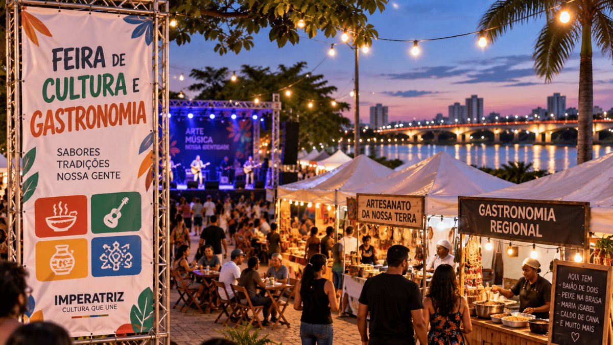 Feira de cultura e gastronomia acontece neste fim de semana