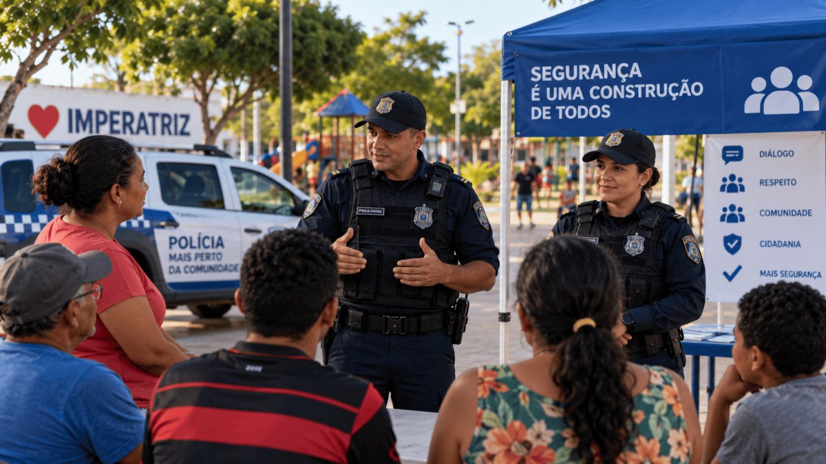 Projeto aproxima comunidade e profissionais de segurança