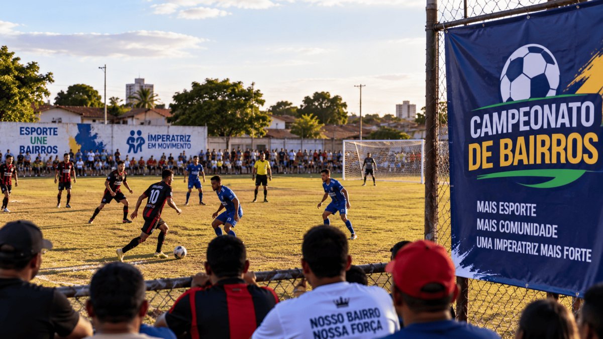 Campeonato de bairros movimenta campos da cidade no fim de semana