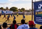 Campeonato de bairros movimenta campos da cidade no fim de semana