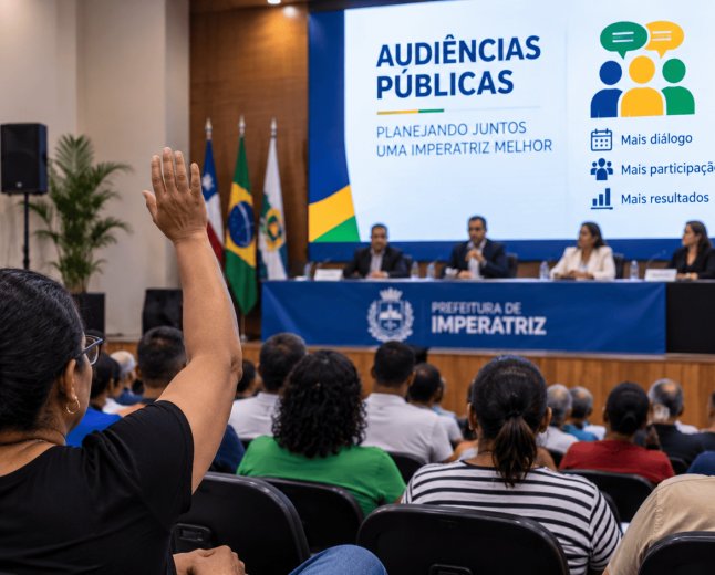 Calendário de audiências amplia participação da comunidade