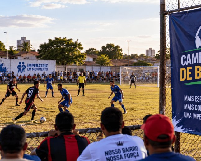 Campeonato de bairros movimenta campos da cidade no fim de semana